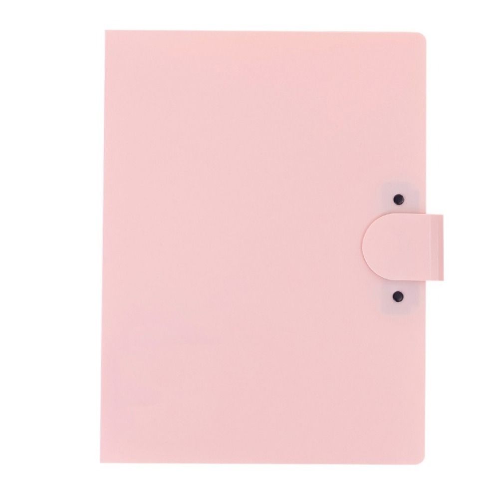 Simple Document Bag Multifunctional Test Paper Storage Booklet  Office Student Supplies