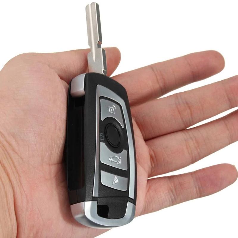 Langlebig-4 Tasten 433MHz Modifizierter Klappschlüssel Ohne 7935AA ID44 Chip Für -BMW E38 E39 E46 Steuerung Keyless PCF7935AA