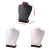 Walnut Wood Jewelry Holder Necklace Display Bust Multifunctional Mannequin Dresser Props for Displaying Necklaces