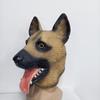 Realistic Police Dog Latex Mask - Halloween Costume Party Prop