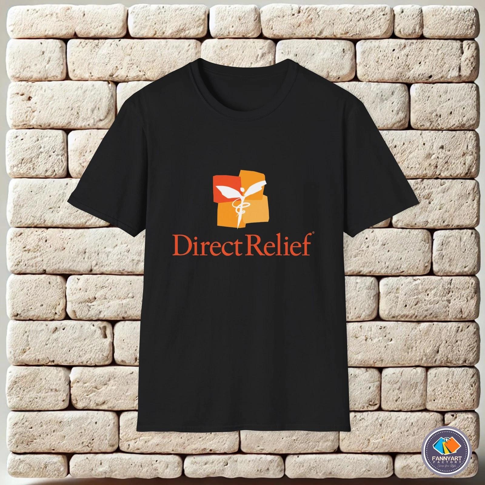 

Direct Relief Logo Unisex T-Shirt 3XL