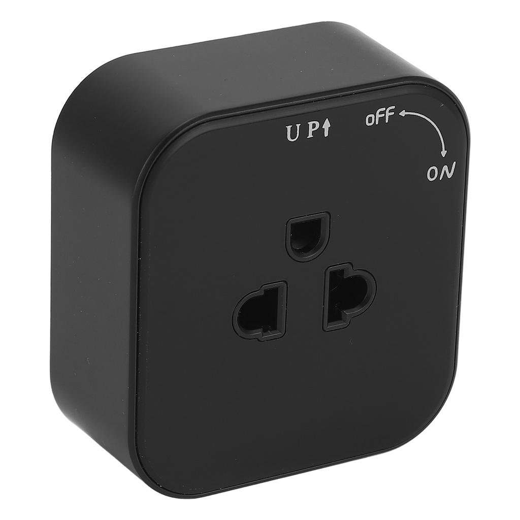 Square Track Adapter Multifunctional Cordless Power Extension Outlet Surface Mounting 250V 16A