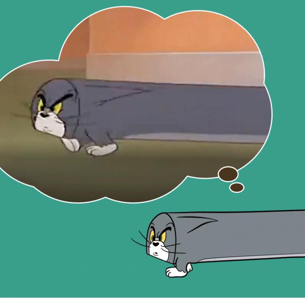 Tom and Jerry Transforming Tom Cat Plush Pillow Doll - Cute Sleep Companion