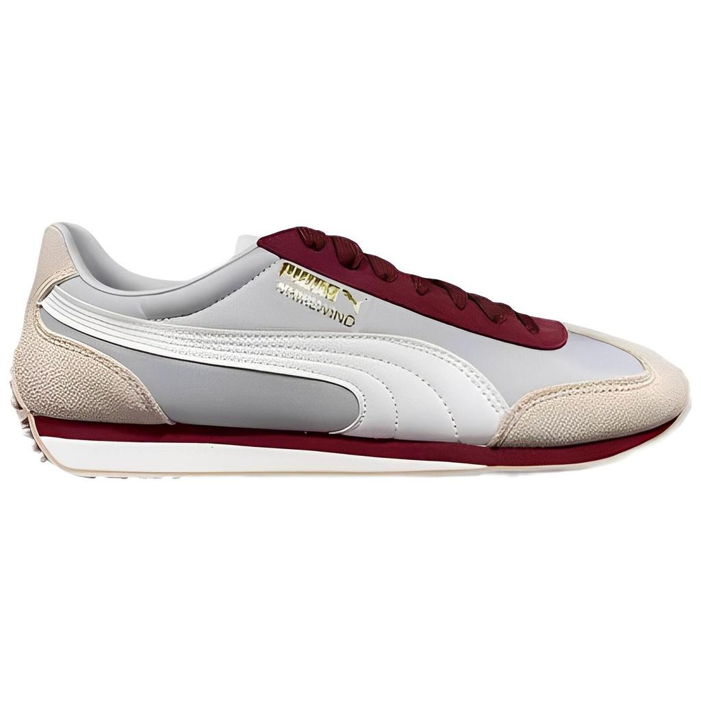 Puma Whirlwind Comfortable Shock Absorbing Non-Slip Wear-Resistant Low-Top Training Running Shoes Men sneaker Gray Red 374849-05