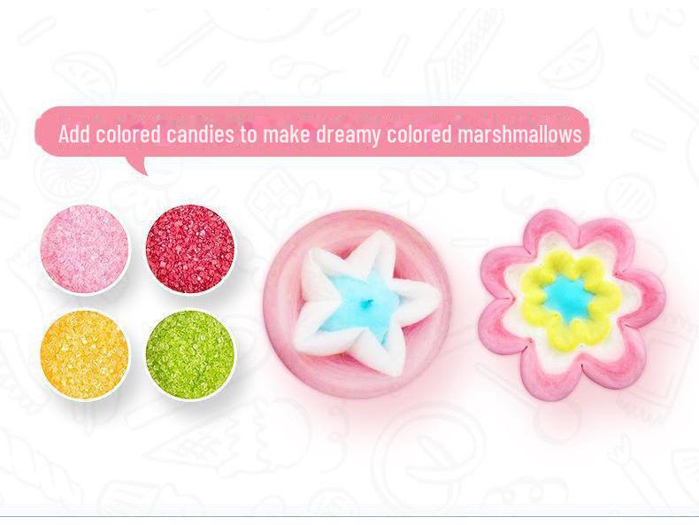 Children's Electric Cotton Candy Maker: Compact, Non-Stall Design for Home and DIY Use. Ideal for Small-Scale and International Connections.