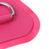 1Pc Surfboard Dinghy Boat Pvc Patch With Stainless Steel Triangle D Ring Patch Inflatable Boat Patch Canoe Deck Rigging Sup