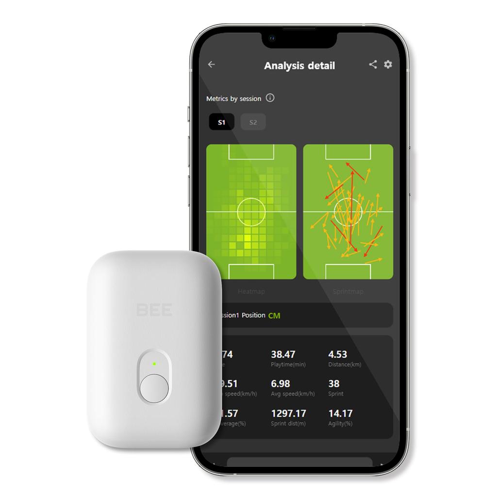 Soccerbee Lite 2 GPS Vesta - Nositeľný produkt na sledovanie a analýzu aktivity hráčov vonkajších športov, ako sú futbal, americký futbal, ragby,