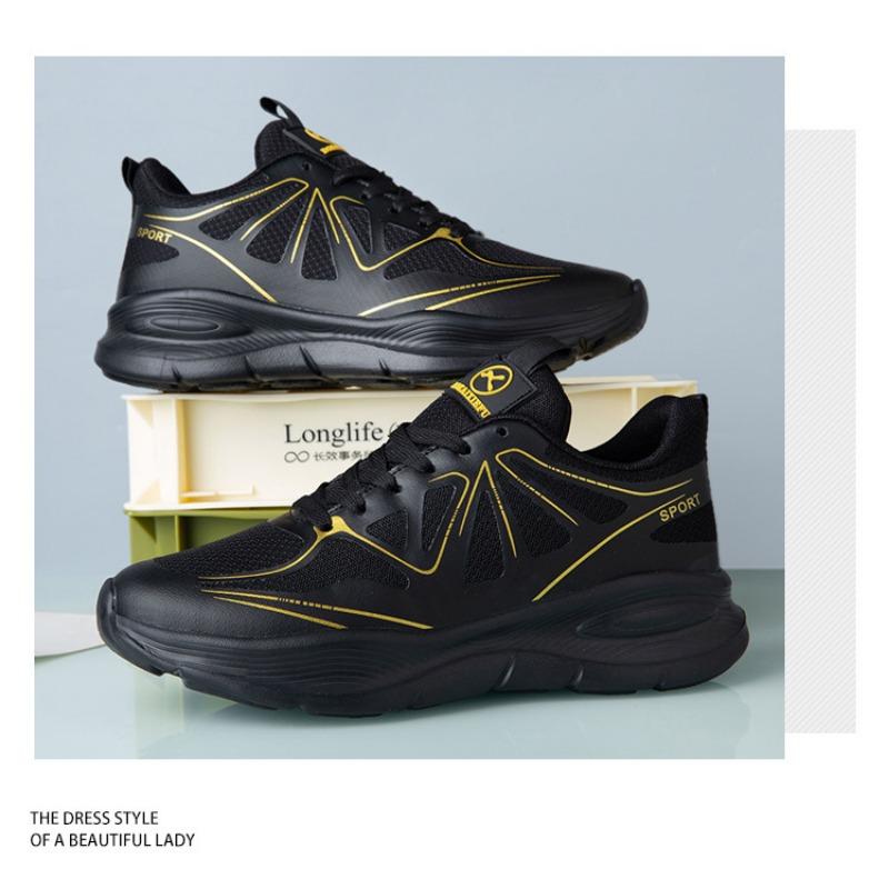 Sports Shoes, Shock-absorbing Jogging, Professional Thick Soled Casual Jumping Shoes, Breathable, Rebound and Wear-resistant Shoes
