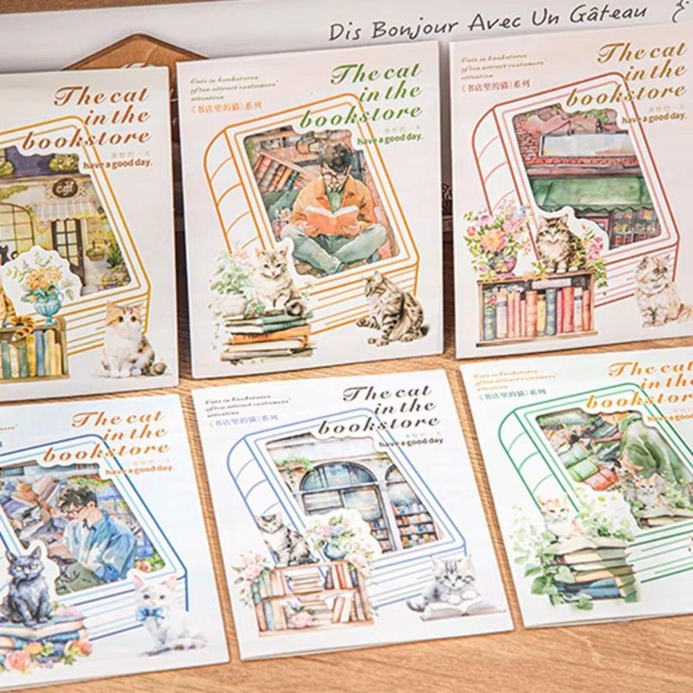 

90pcs PET Scrapbooking Stickers Retro Style DIY Decorative New Scrapbook Label