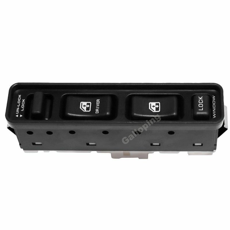 37990-60A00 Front Left Driver Power Door Window Glass Lifter Button for Suzuki Vitara 1988-1999 Auto Replacement Parts