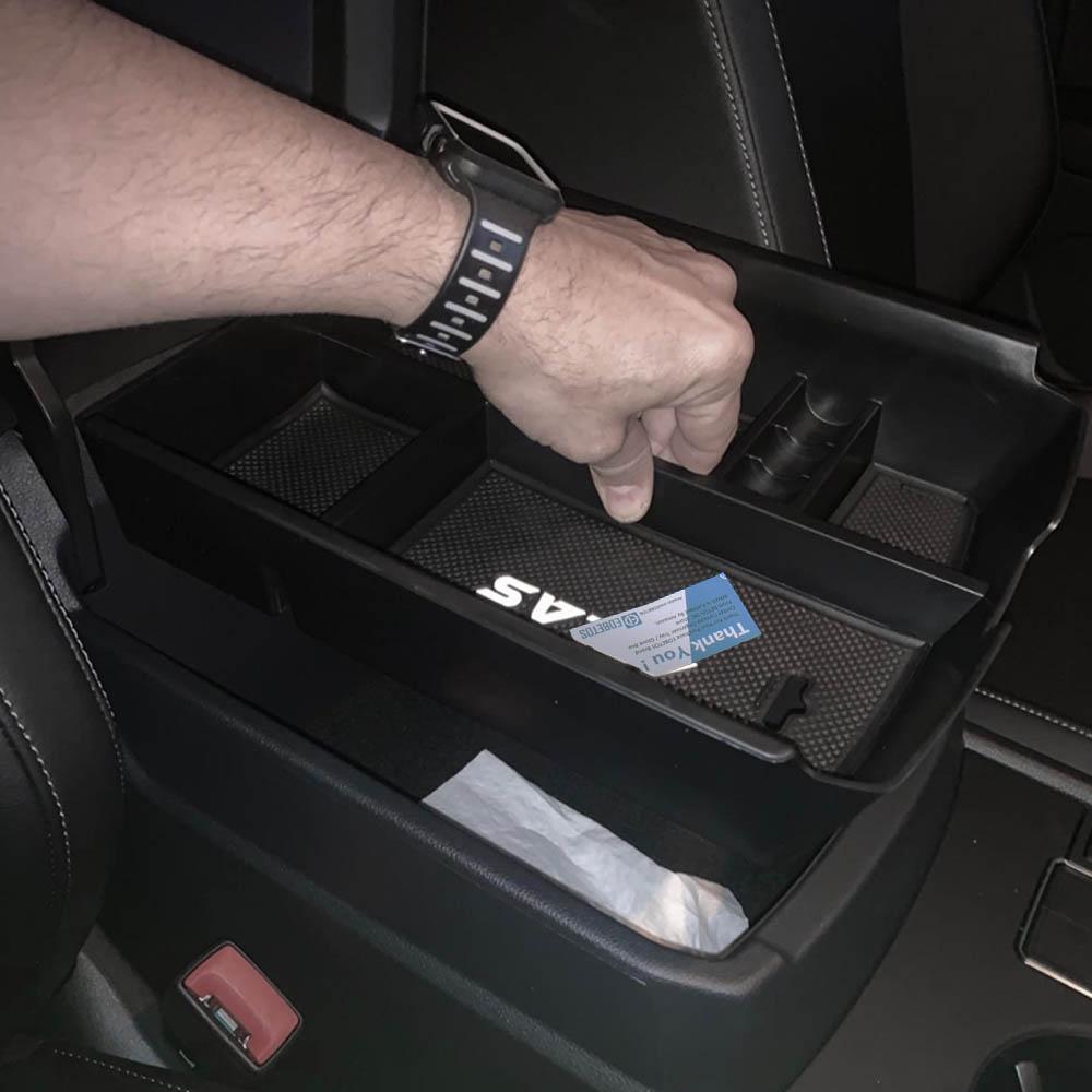 Center Console Organizer Tray For VW Volkswagen Atlas Accessories 2018 2019 2020 2025 2025 2025 Armrest Storage Glove Box