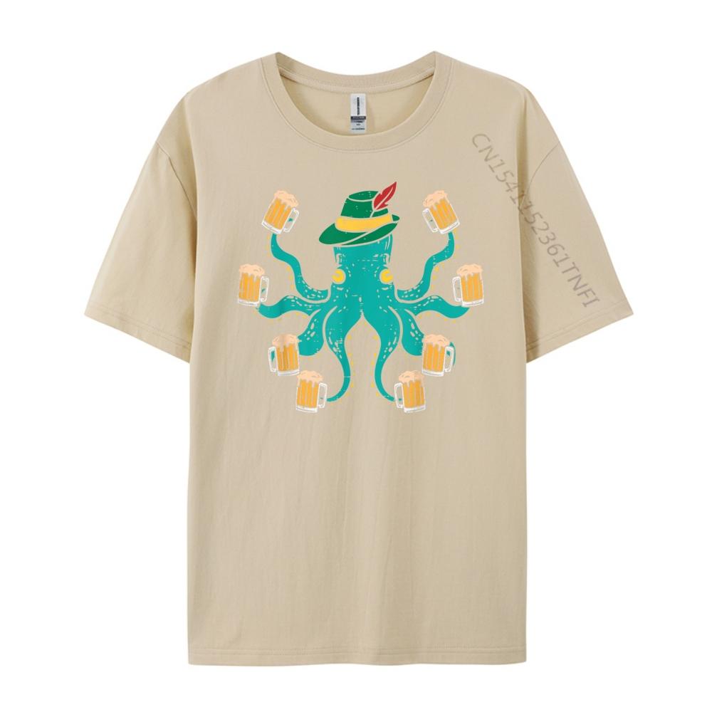 German Octopus Oktoberfest Funny Bavarian Festival T Shirts Men Women Mens Clothing Mens Clothing