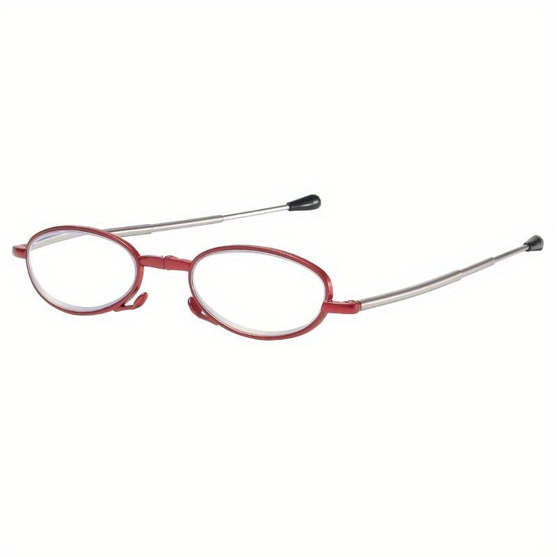 2PCS Folding Reading Glasses Retro Fashion Presbyopic Glasses Portable Computer Readers For Women Men +1.0 To +4.0