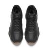 Anta Walker Leather High-Top Casual Shoes Men Sneakers Black Brown 912618923-3