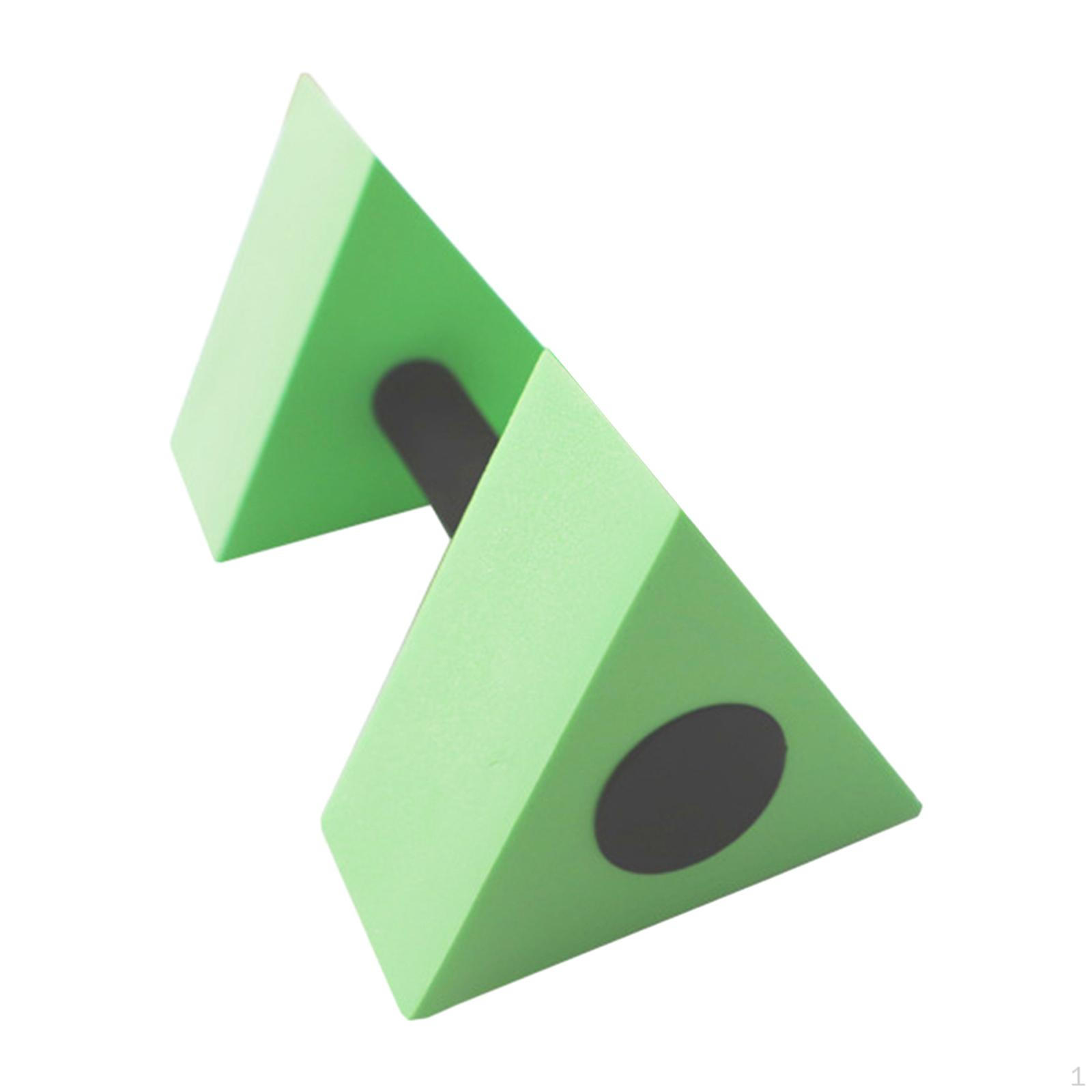 AquaFit Triangle Water Dumbbells - High Buoyancy Exercise Bar for Pool Workouts зелёный