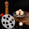 Stainless Steel Egg Steaming Rack, Multi-functional Foldable Universal Steaming Rack, Pressure Cooker Steaming Tray