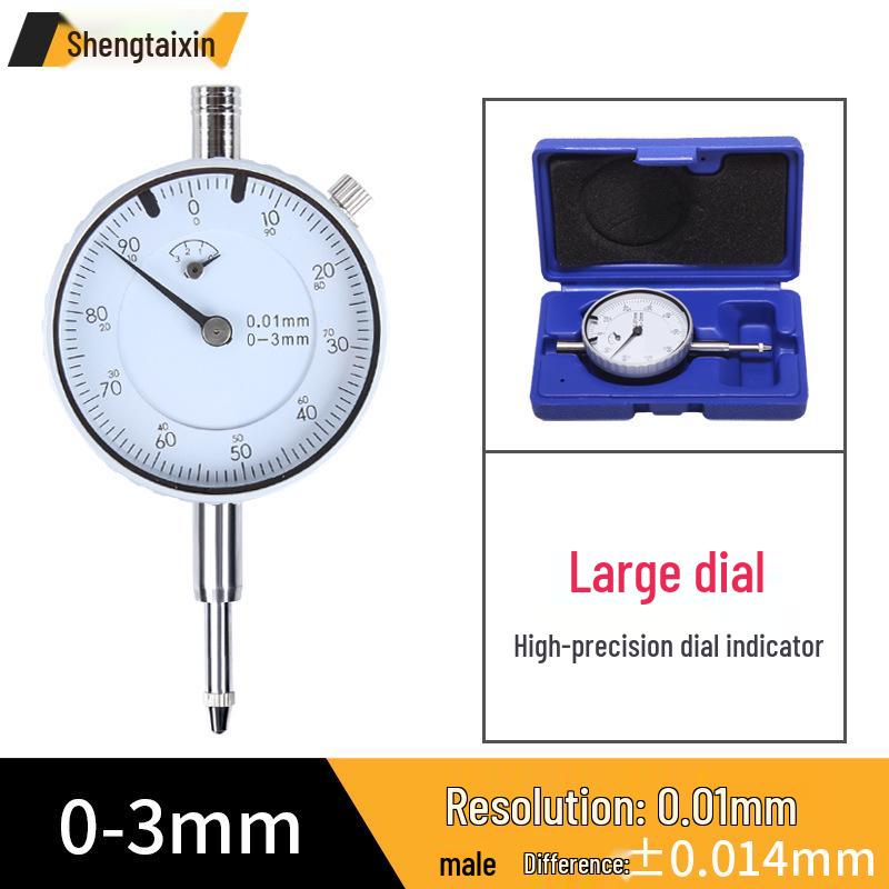 Shengtai Xin Precision Dial Indicator & Micrometer Gauge Set - High Accuracy Calibration & Altimeter