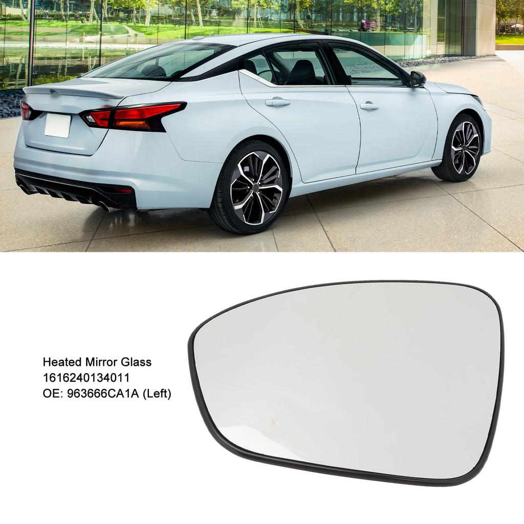 Heated Mirror Glass Fast Defrosting Car Rear View Mirror Glass Lens for Nissan Altima 2019‑2025 Exterior Mirror Glass