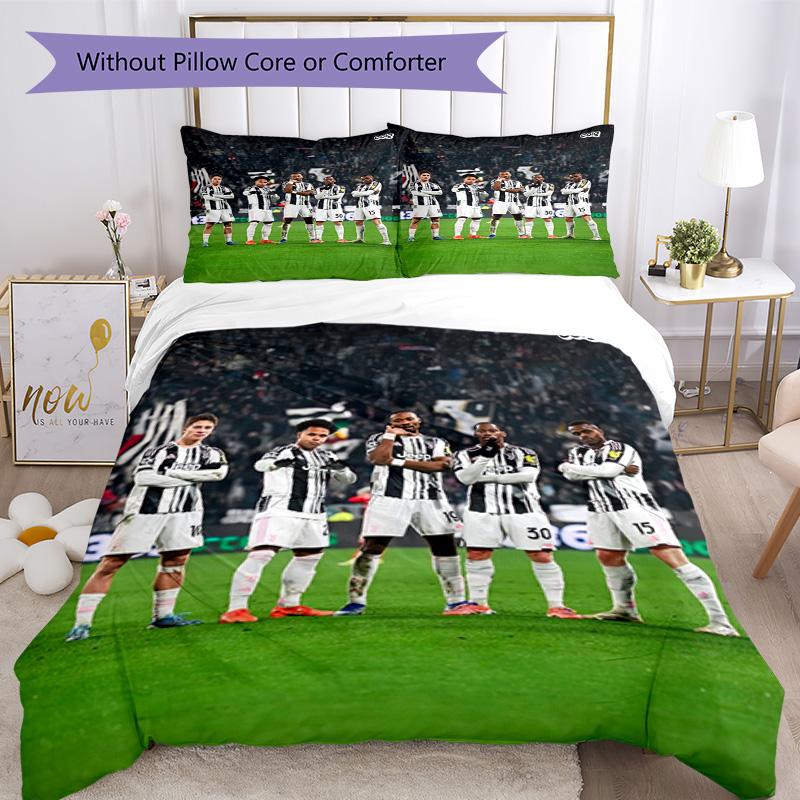 Juventus Bedding Set Breathable Duvet Cover With Pillowcases Home Decoration Birthday Gift