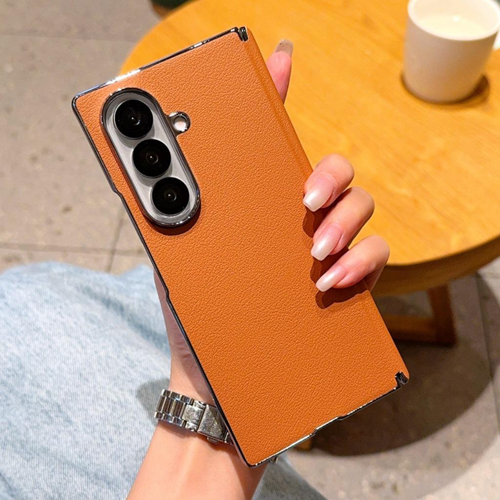 Luxury Electroplated PU Leather Phone Case