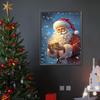 5D DIY Vollrunde Bohrer Diamantmalerei Santa Kit Heimdekoration Kunsthandwerk