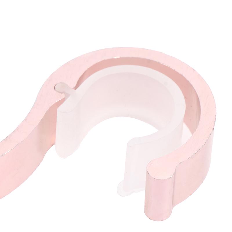 2Pc Home Ceiling Curtain Rod Installation Hook Room Thickening Drapery Bracket