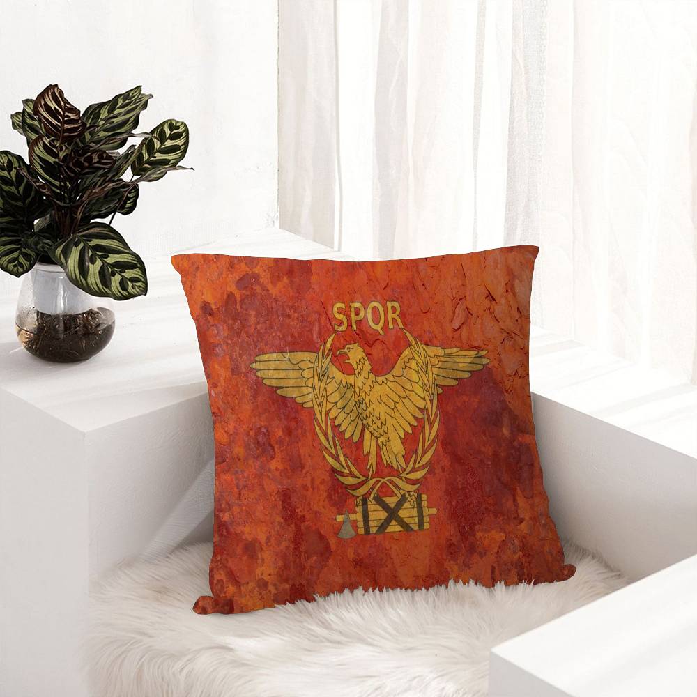 S-SPQRS Cushion Cover Car Throw Pillow Case For Sofa Car Christmas Gift 40x40cm 45x45cm