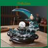 Waterfall Burner Ceramic Incense Moon Incense Burner Welldesigned Incense Holder Aromatherapy Ornament