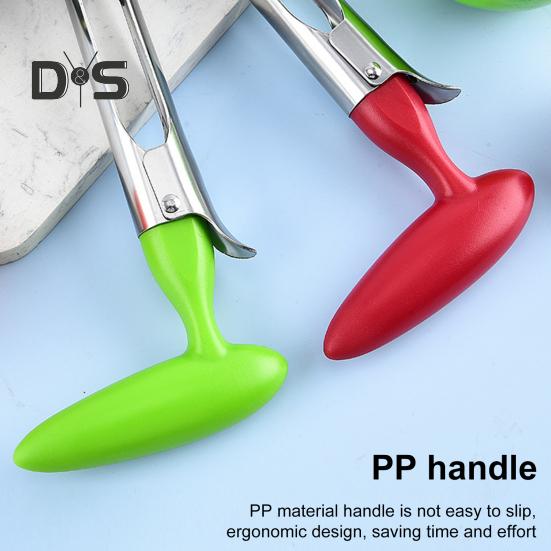 Herramienta para Quitar el Corazón de la Fruta con Cuchillas Serradas Afiladas Fácil de Usar Portátil Multifunción Cortador de Fruta Descorazonador