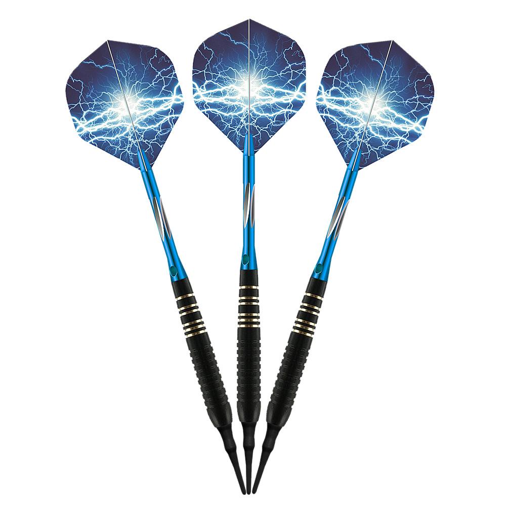 Soft Tip Darts Set Aluminum Shaft Professional Darts Plastic Tip Sets 2BA Replacement Tips