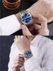 Swiss Men's Waterproof Quartz Watch: Elegant Automatic Movement, Slim Design