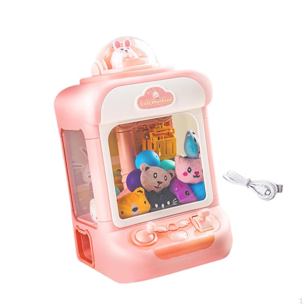 Grab Machine for Kids Arcade Game Grabber Toys 3 4 5 6 7 8 Years Old Girls Mini Vending