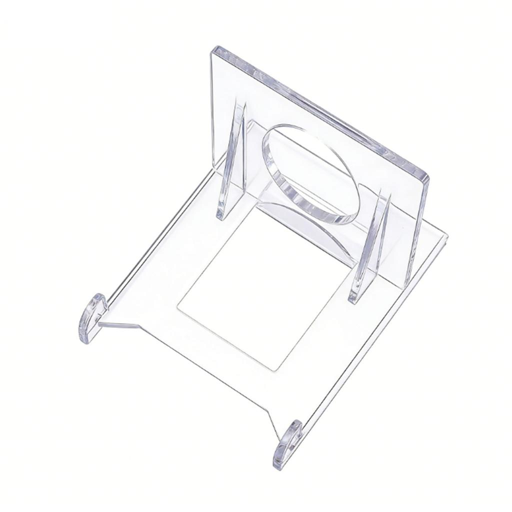 24PCS Adjustable Acrylic Display Easels Acrylic Plate Stand Display Holder Sturdy Book Stand for Home Office School