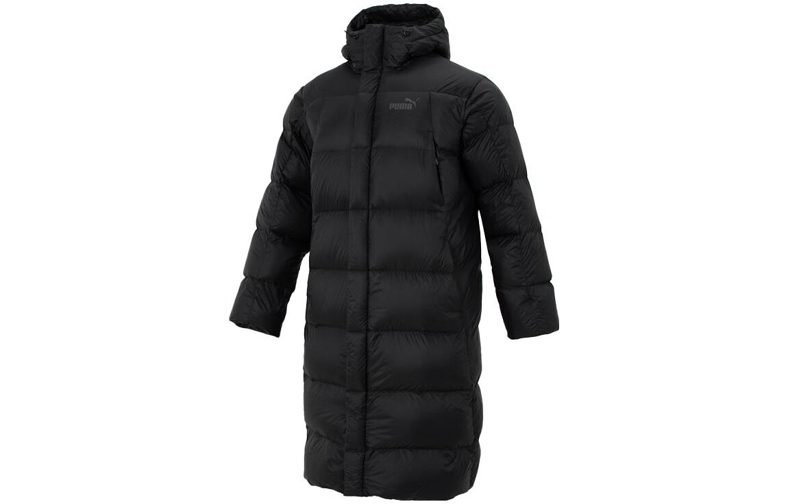 PUMA Мужские пуховики Черный с капюшоном Умеренный Другое 678345-01 XL