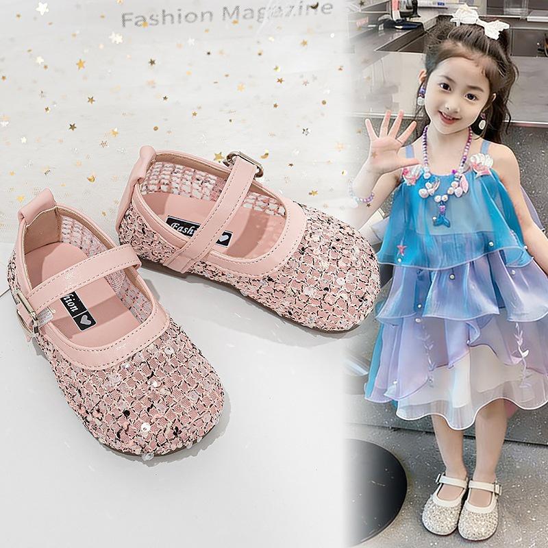 Korean-Style Toddler Summer Sandals: Girls' Breathable Mesh Roman Shoes