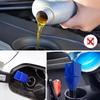 1/3Pcs Motorcycle Refueling Funnel Telescopic Car Engine Oil Gasoline Filter Transfer Foldable Plastic Funnels Auto Accessories