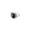 Bebello [Bs-279] 925 Silver Onyx Black Pinky Ring
