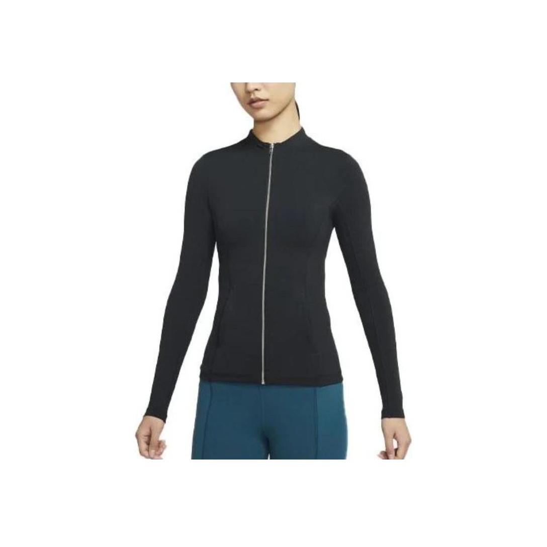 

Женская однотонная приталенная куртка на молнии Nike, черная DD5534-010 L