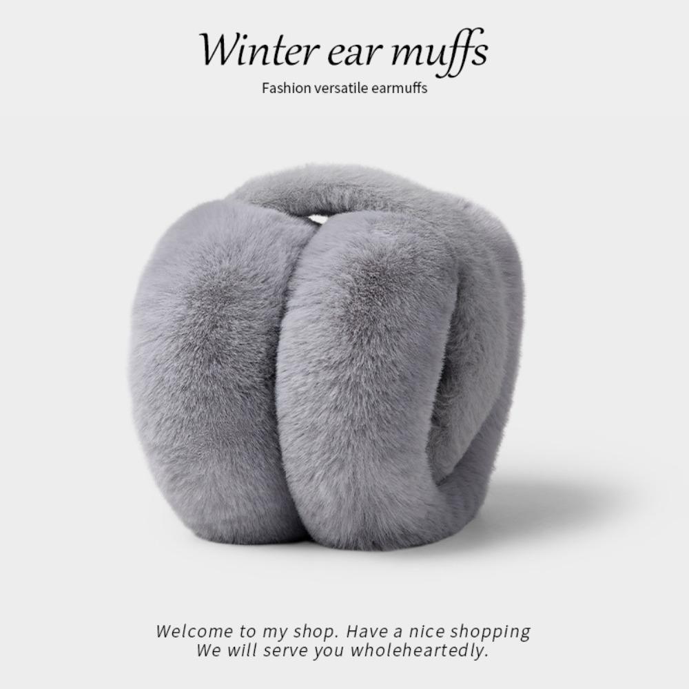 

Зимние наушники-накладки на уши, складные наушники, удобная складная защита для ушей, мужские серый