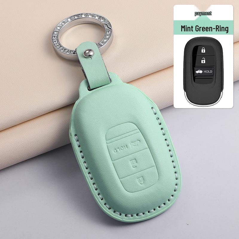 Honda Key Cover for Civic, Accord, CR-V, Vezel, XRV, Fit, Haoying, Haoling, Paiying, Shipai - Available in 3 Colors.