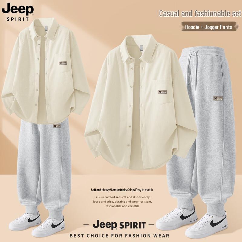 Мужской ретро-спортивный костюм JEEP SPIRIT XL