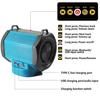 18V/20V Akku-Lautsprecher Typ-C-Anschluss Bluetooth-kompatibler Player Kleiner tragbarer Lautsprecher Verstärker