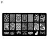 Delicate Nail Stamping Plate Diverse Styles Mini Nail Art Making