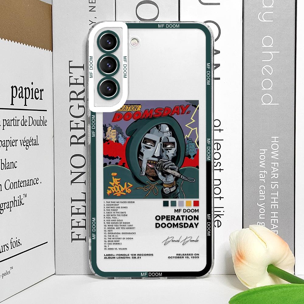 

Fashion MF DOOM Singer Phone Case For Samsung Galaxy S26 S23 S24 S22 S25 Ultra Plus Cover For Galaxy S25+ S24+ S23+ S26+ Fundas Galaxy S24Ultra