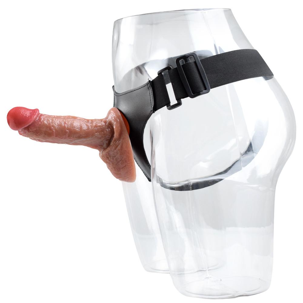 Strap On Wearable Dildo Pants Adult Toy  Femdom Pegging  Penis for Anal Plug Fisting Chastity BDSM Realistic Dildo