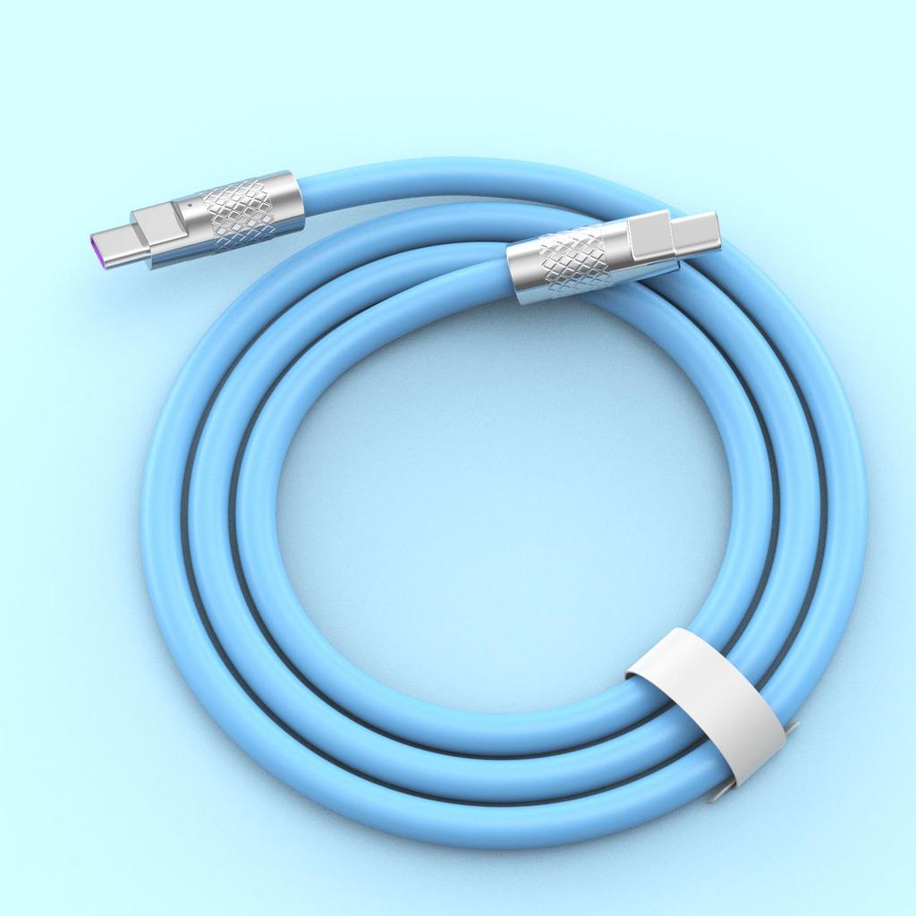 Apple PD27W-kompatibles USB-C-zu-USB-C-60W-Schnellladekabel für Laptops