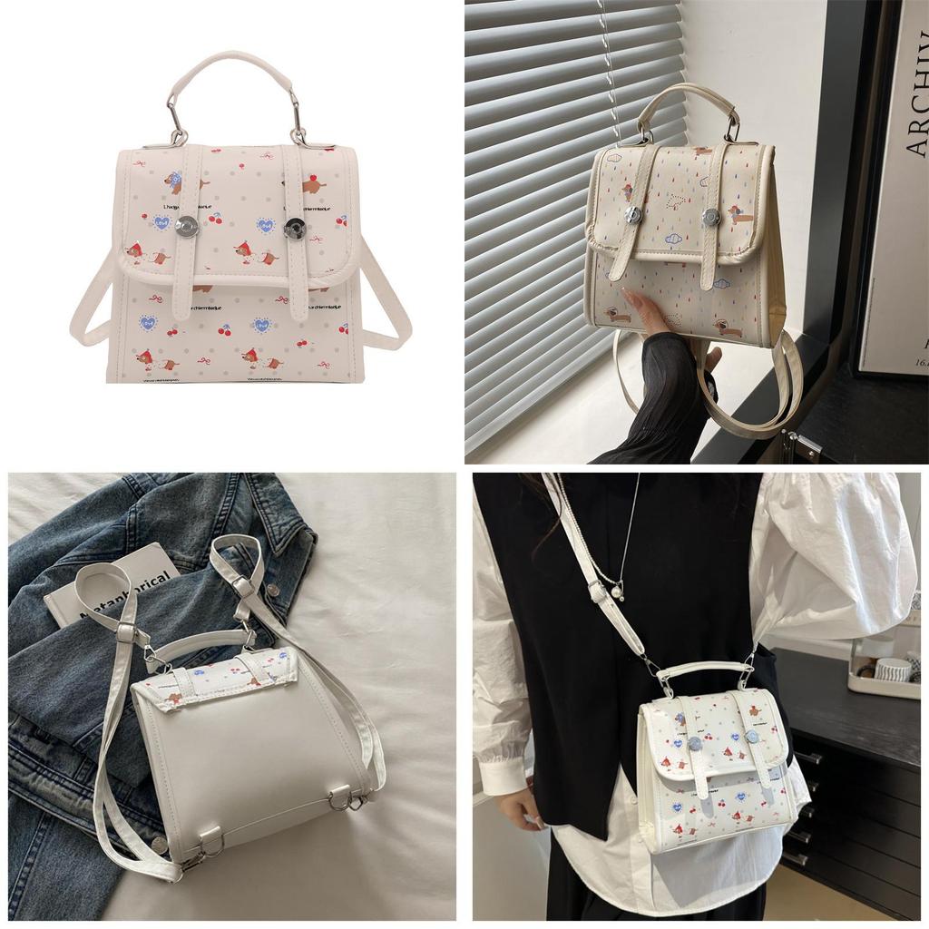 Street Style Women Dual Shoulder Bag Made Of Pu With Stitch Details For Casual Outings