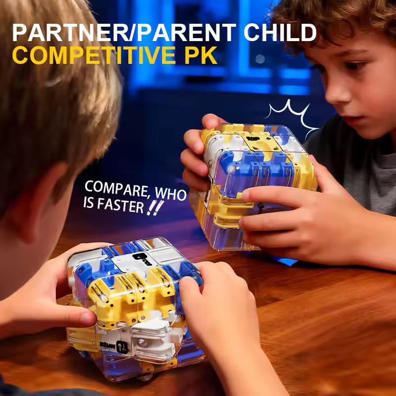 Non-Toxic 3D Maze Magic Cube Fidgeting Toys Kids Labyrinth Creative Puzzle Intelligence Cube Logical Thinking Anti Stress Educational Toys