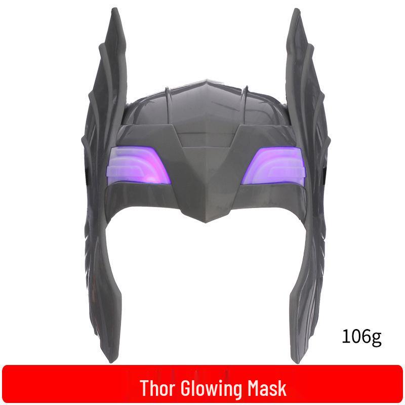 Children's Thor Hammer Toy & Cosplay Set: Mask, Cloak, Costume for Halloween