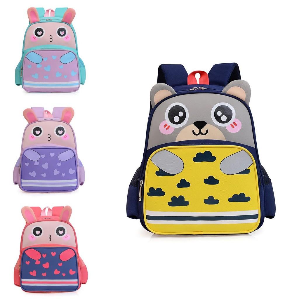 Durable Oxford Fabric Childrens Backpack With Fun Animal Design For School Days